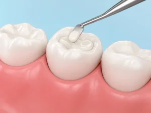 ترمیم پرکردن دندان شیری کودکان توسط دندانپزشک